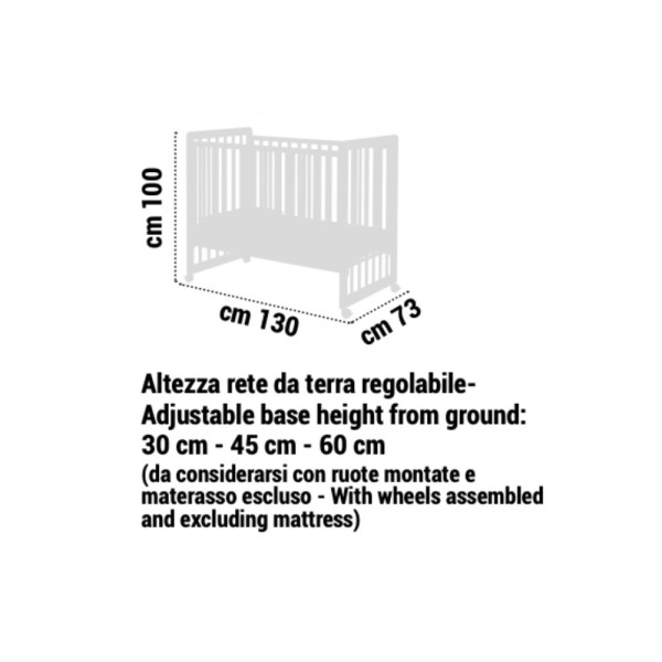 Lettino Evolutivo 8in1 Brevi Forever – Lettino Trasformabile e Sicuro