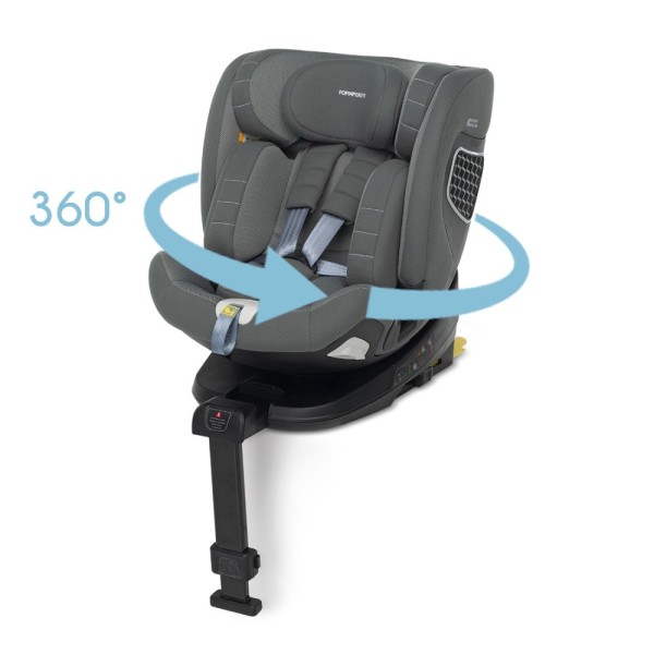 Seggiolino auto 40-150 cm FP360 i-Size Foppapedretti girevole