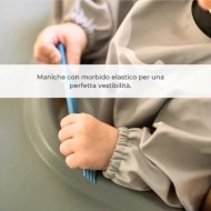 Bavaglino con maniche per pasti e attività Nuvita