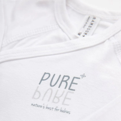 Body bambino canottiera con apertura laterale PURE Bamboom