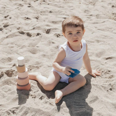 Body bambino canottiera a girocollo For Babies Bamboom