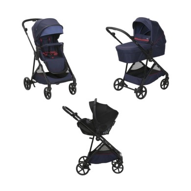Trio Seety con seggiolino auto Kory Essential I-Size Chicco