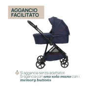 Trio Seety con seggiolino auto Kory Essential I-Size Chicco