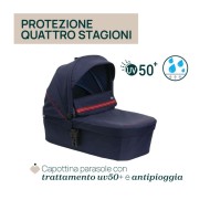 Trio Seety con seggiolino auto Kory Essential I-Size Chicco