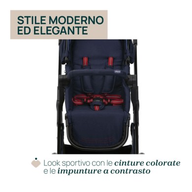 Trio Seety con seggiolino auto Kory Essential I-Size Chicco