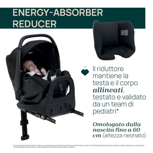 Trio Seety con seggiolino auto Kory Essential I-Size Chicco