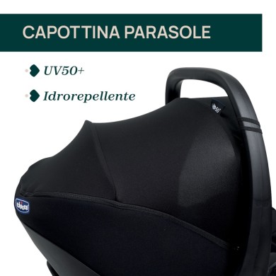 Trio Seety con seggiolino auto Kory Essential I-Size Chicco