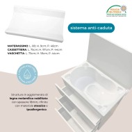 Kit Modena: cameretta completa e trio dalla nascita fino