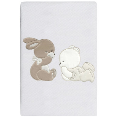 Copertina Primaverile per lettino Sempre amici Palla Pallina