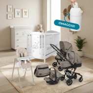 Kit Supreme con cameretta Timmy con Trio Up3 Foppapedretti, Pappananna