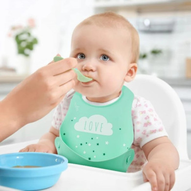 Bavaglini In Silicone Nuvita 2 pezzi - Squashy 4370