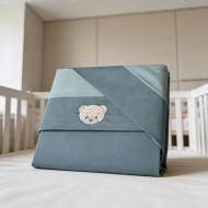 Set Lenzuola Neonato Teddy 3 Pz in Cotone | Coccolissimi