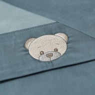 Set Lenzuola Neonato Teddy 3 Pz in Cotone | Coccolissimi
