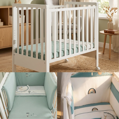 Kit Dreamy – Culla evolutiva + Tessile completo Coccolissimi