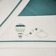 Set Lenzuola 3 Pz Balloon Coccolissimi | Lenzuola Neonato