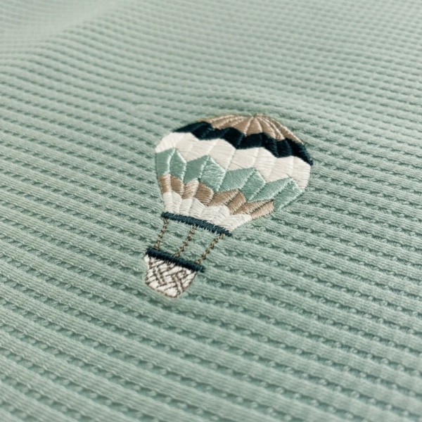 Coordinato Waffle Balloon Coccolissimi | Coperta + Lenzuola