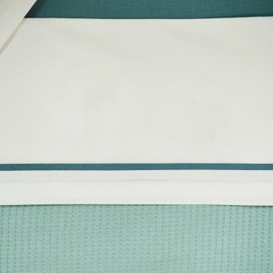Coordinato Waffle Linear Coccolissimi | Coperta + Lenzuola