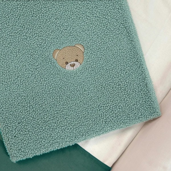 Coperta Fluffy Bamboo Teddy Coccolissimi | Coperta Neonato