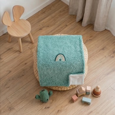 Coperta Fluffy Bamboo Rainbow Coccolissimi | Coperta Neonato