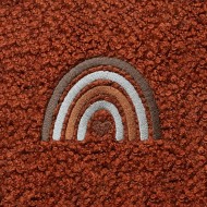 Coperta Fluffy Bamboo Rainbow Coccolissimi | Coperta Neonato