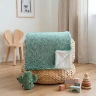 Coperta Fluffy Bamboo Linear Coccolissimi | Coperta Neonato