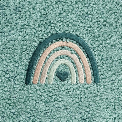 Coordinato Fluffy Bamboo Rainbow Coccolissimi | Coperta + Lenzuola