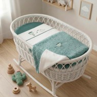Coordinato Fluffy Bamboo Balloon Coccolissimi | Coperta + Lenzuola