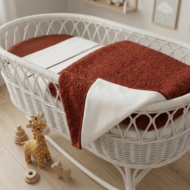 Coordinato Fluffy Bamboo Linear Coccolissimi | Coperta + Lenzuola