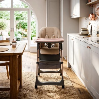Seggiolone Moni Lindo con set pappa omaggio – Comfort e sicurezza 6m+