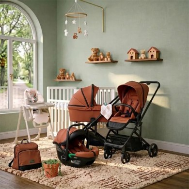 Kit Dreamy TicToc - Culla Evolutiva, tessile, trio TicToc e pappananna