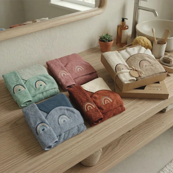 Mini Coccole Box Rainbow Coccolissimi | Box Regalo Neonato