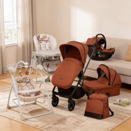 Kit Comfort: trio tic to, sdraietta e seggiolone pappa