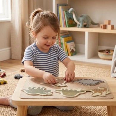 Set da cinque Mini Puzzle Jigsaw per bambini da 2 anni in su