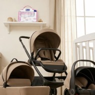 Kit Eco: Trio Modena Kikkaboo, Lettino Basic Eco Materasso e omaggio