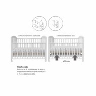 Kit Eco: Trio Modena Kikkaboo, Lettino Basic Eco Materasso e omaggio
