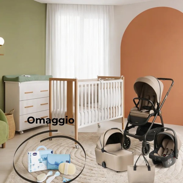 Kit Rovere: Trio Modena, Lettino e  Fasciatoio Coccolissimi, omaggio