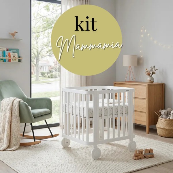 Kit Mammamia Foppapedretti Kit Nascita Completo con Culla Evo