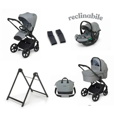 Trio TicToc Pro Rekline Foppapedretti con Seggiolino Auto Reclinabile