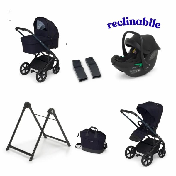 Trio TicToc Pro Rekline Foppapedretti con Seggiolino Auto Reclinabile
