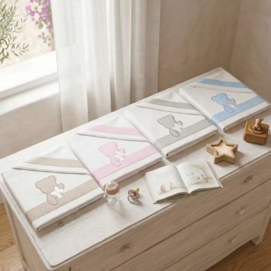 Set lenzuola 3pz per Next2Me (e similari) Baloo Coccolissimi