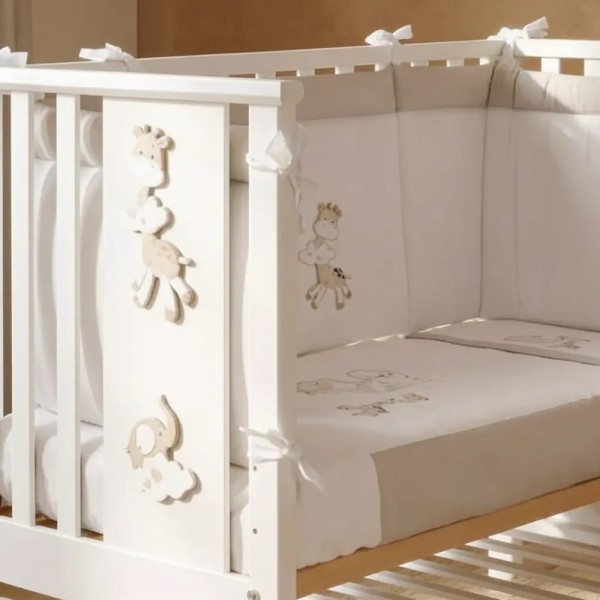 Lettino Compact fiancoletto Dolce safari Coccolissimi