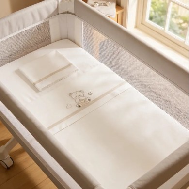 Set lenzuola 3pz per Next2Me (e similari) Timmy Coccolissimi