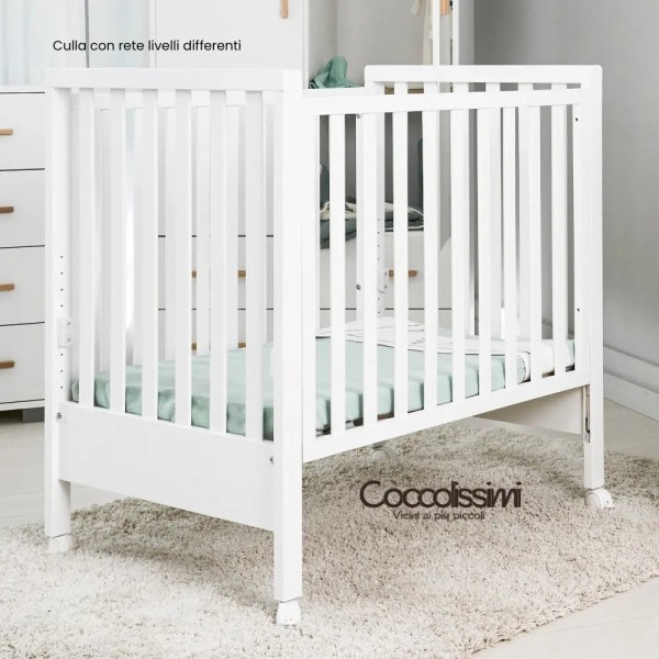 Culla Evolutiva Dreamy Coccolissimi: da 0 ai 4 anni in 5 funzioni