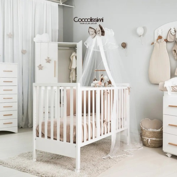 Culla Evolutiva Dreamy Coccolissimi: da 0 ai 4 anni in 5 funzioni