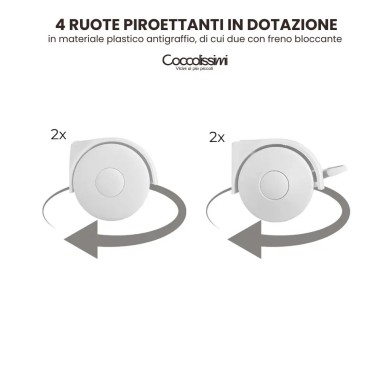 Culla Evolutiva Dreamy Coccolissimi: da 0 ai 4 anni in 5 funzioni