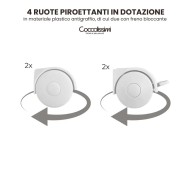 Culla Evolutiva Dreamy Coccolissimi: da 0 ai 4 anni in 5 funzioni