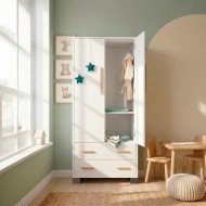 Armadio Dreamy 2 ante Coccolissimi – Mobile cameretta elegante