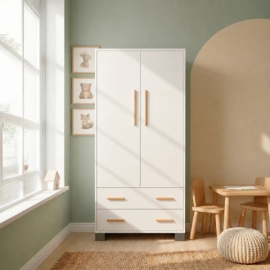 Armadio Dreamy 2 ante Coccolissimi – Mobile cameretta elegante