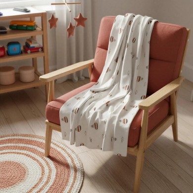 Coperta Bamboo Balloon Coccolissimi in Jersey di Bamboo per Neonato Ma