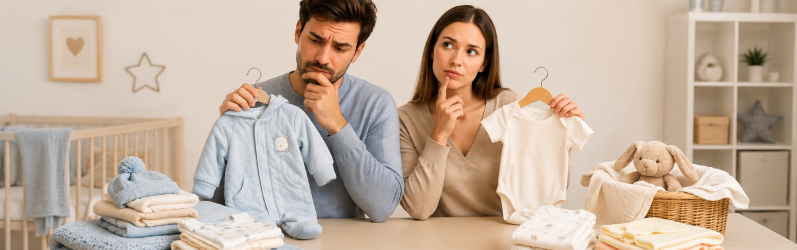 Neonato in inverno e in estate: come cambia il corredino?
